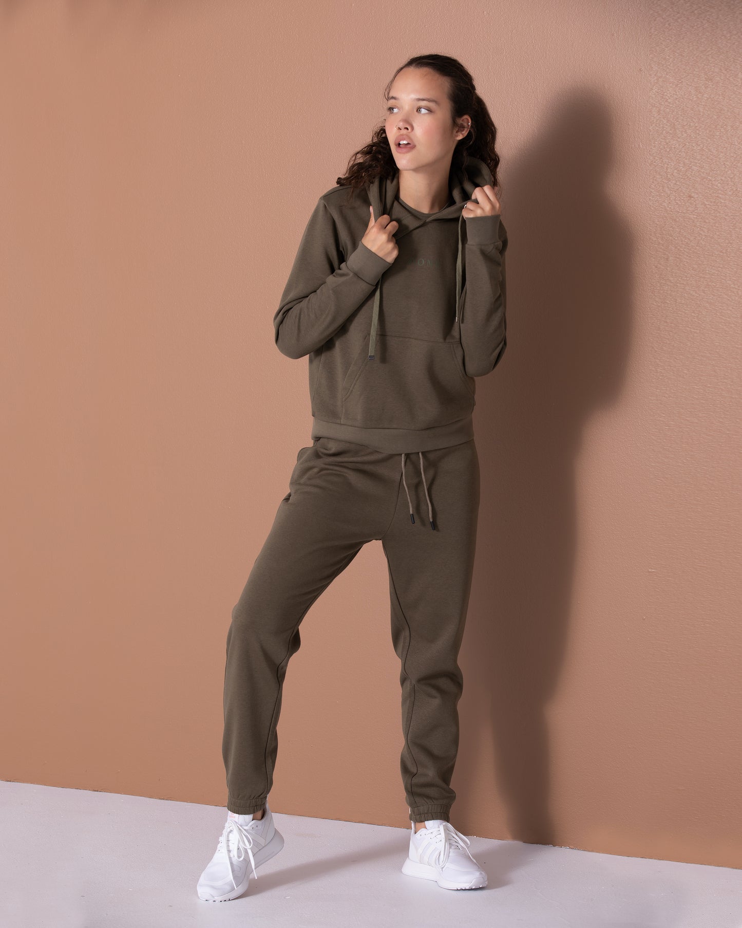 Hoodie - khaki