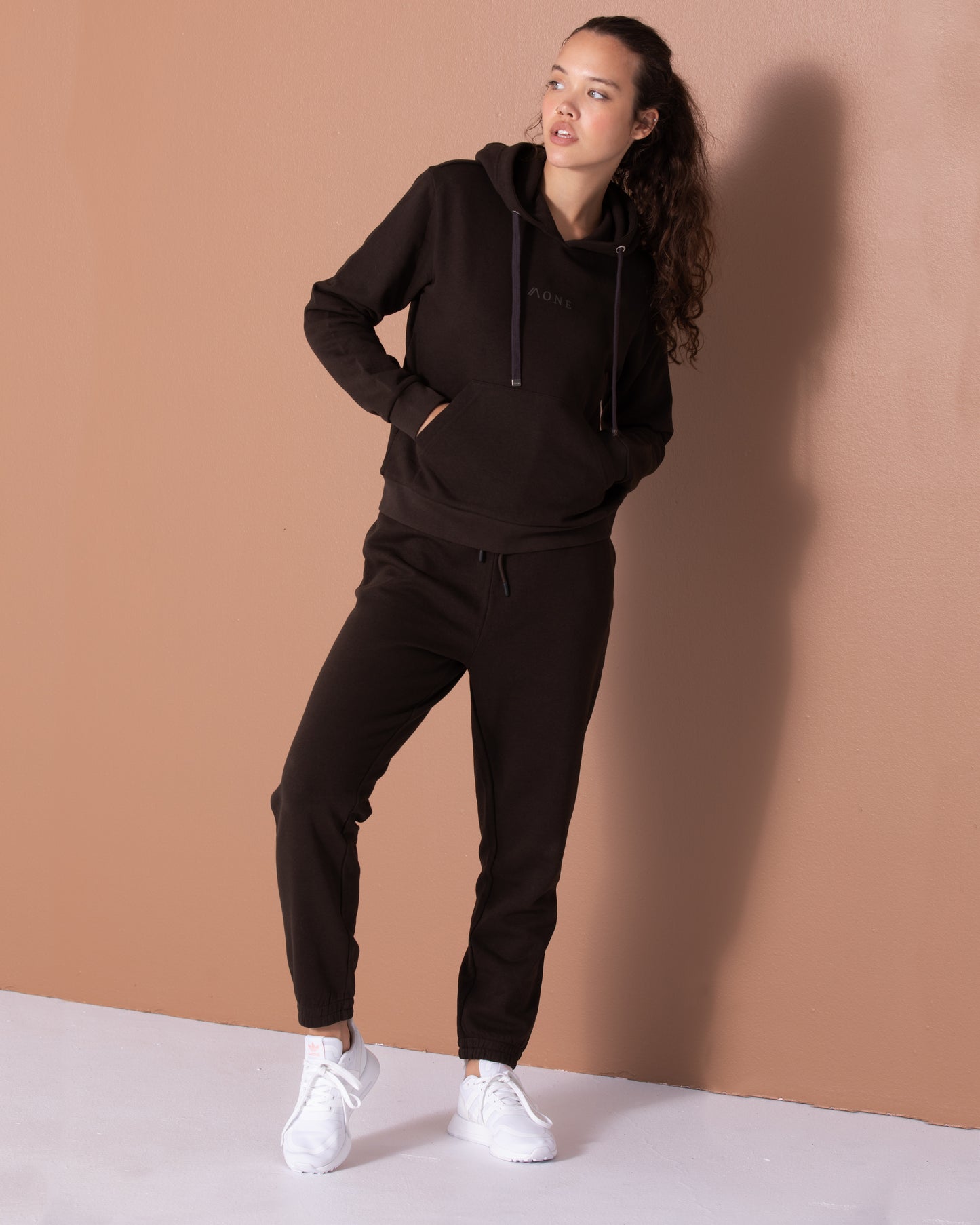 Hoodie - brun