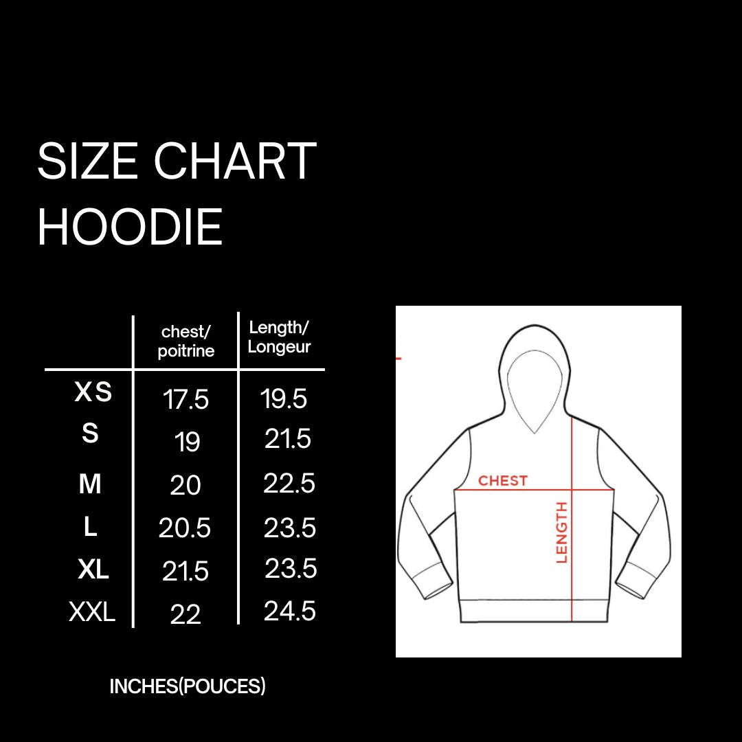 Hoodie - noir