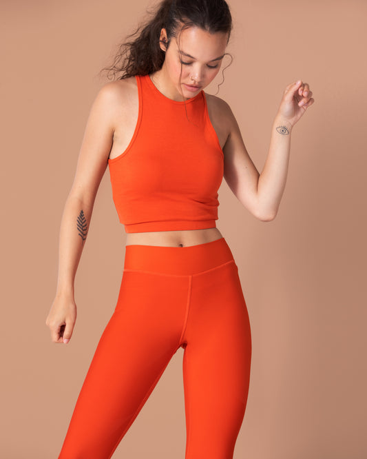 legging - orange brulé