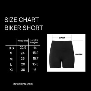 High Rise biker short